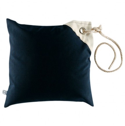 Set de 2 housses de coussins bleues marine waterproof 40x40cm - "FREE STYLE" Set de 2 housses de coussins bleues marine waterproof 40x40cm - "FREE STYLE"