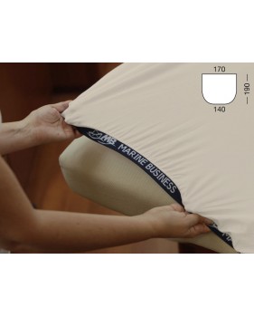 Drap housse de bateau ajustable pour lit de forme royale - 3 couleurs