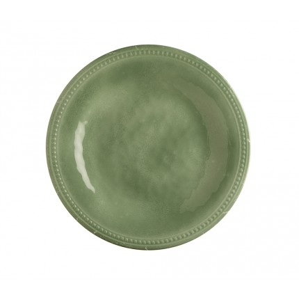 6 petites assiettes plates vertes pâles - "TOSCANA" 6 petites assiettes plates vertes pâles - "TOSCANA"
