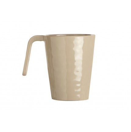 6 mugs martelés sable - " HARMONY " 6 mugs martelés sable - " HARMONY "