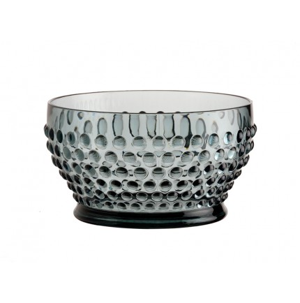 pack de 6 bols transparents gris foncé style médiéval pack de 6 bols transparents gris foncé style médiéval