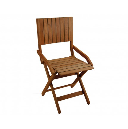Chaise super pliante en teck Chaise super pliante en teck