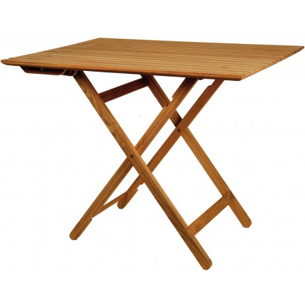 Table super pliante en teck deux positions Table super pliante en teck deux positions
