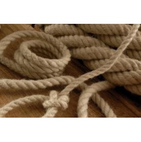 Cordage polyester imitation chanvre