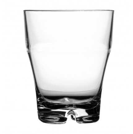 verre à eau évasé empilable transparent en mélamine verre à eau évasé empilable transparent en mélamine