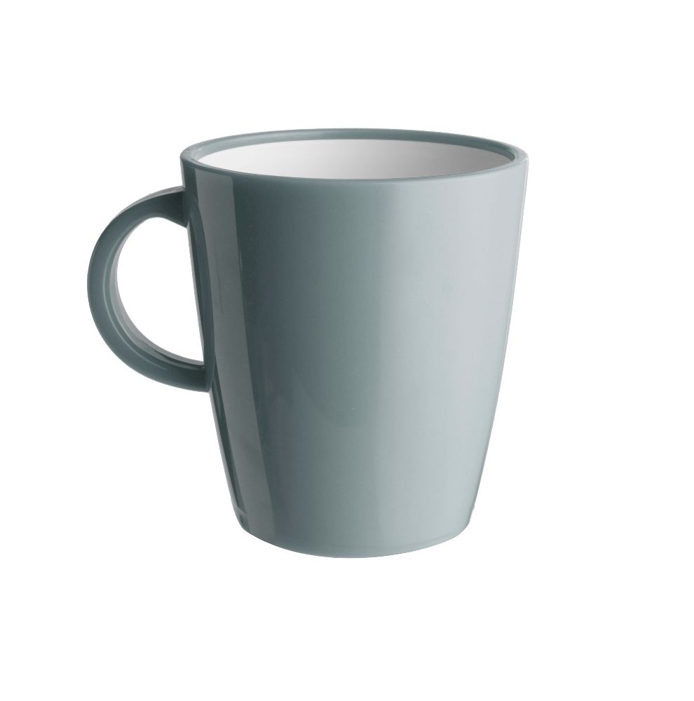 1 mug gris incassable gris en mélamine 30cl