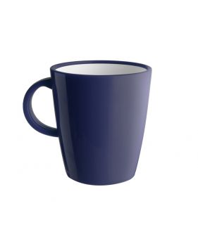 1 mug bleu incassable en mélamine 30cl
