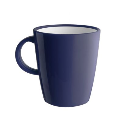 1 mug bleu incassable en mélamine 30cl