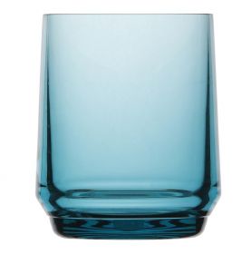 6 verres à eau ou à jus turquoise translucides en Ecozen