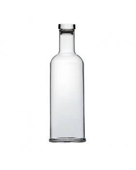 2 bouteilles translucides imitation verre incassables
