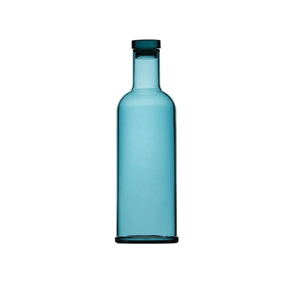 2 bouteilles turquoises incassables 2 x 1 Litre 