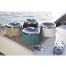 Cendrier gris antidérapant anti-vent pour bateau